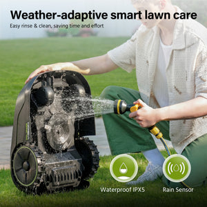 SUNTEK SRM2060 AI Pure Vision Wireless Robotic Mower, AI Vision, Max 600 m² - SUNTEK