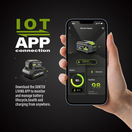 Suntek 40V 18-Zoll-Rasenmäher