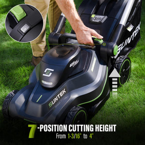 Suntek 40V 18-inch Lawnmower - SUNTEK