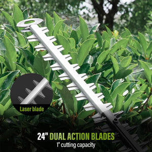 Suntek 40V 24-inch Hedge Trimmer - SUNTEK