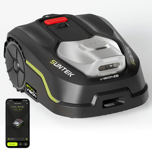 SUNTEK SRM3080 RTK+ AI Stereo Vision Vision Wireless Robotic Mower, for 1/5 Acres - SUNTEK
