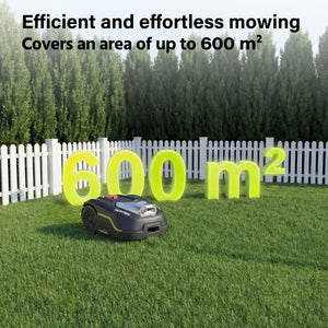 SUNTEK SRM2060 AI Pure Vision Wireless Robotic Mower, AI Vision, Max 600 m² - SUNTEK