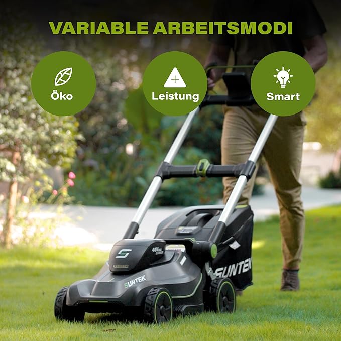 SUNTEK 40V 43 cm Cordless Lawnmower