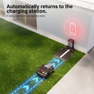 SUNTEK SRM2060 AI Pure Vision Wireless Robotic Mower, AI Vision, Max 600 m² - SUNTEK