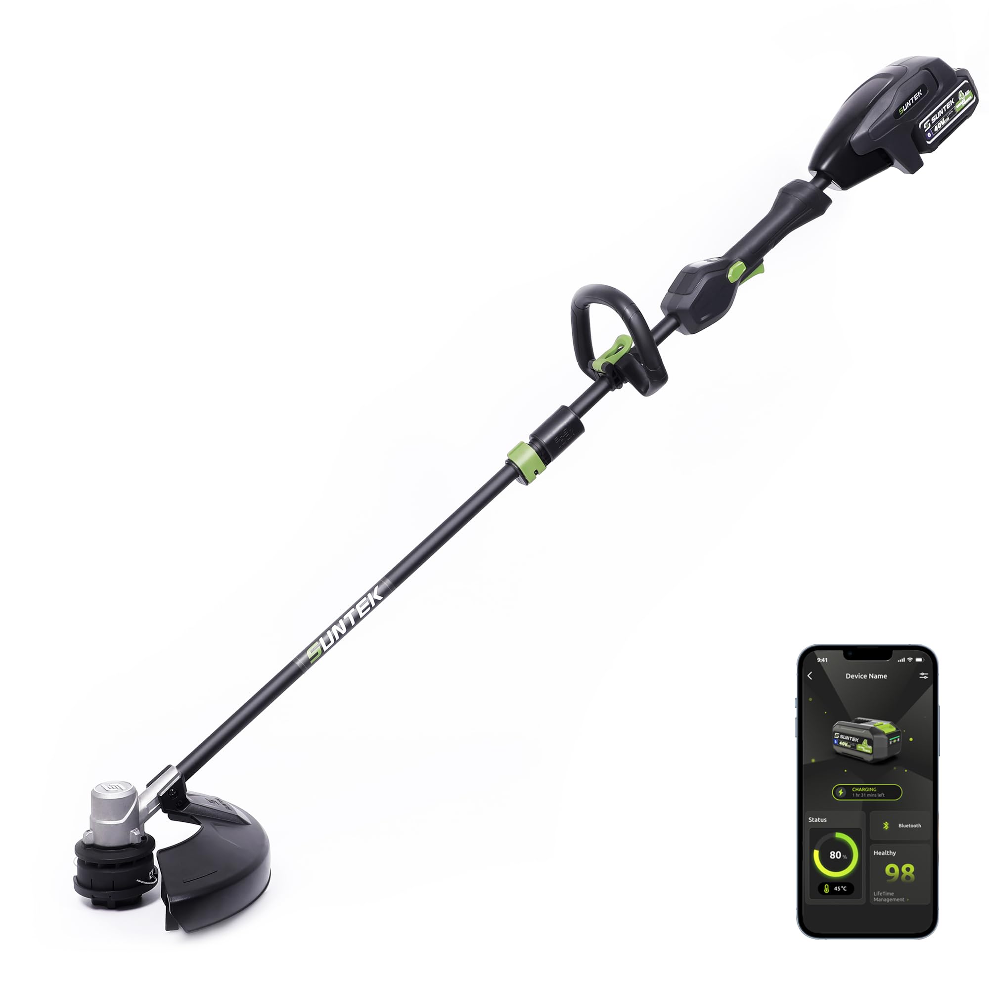 Suntek 40V 15-inch Electric String Trimmer - SUNTEK