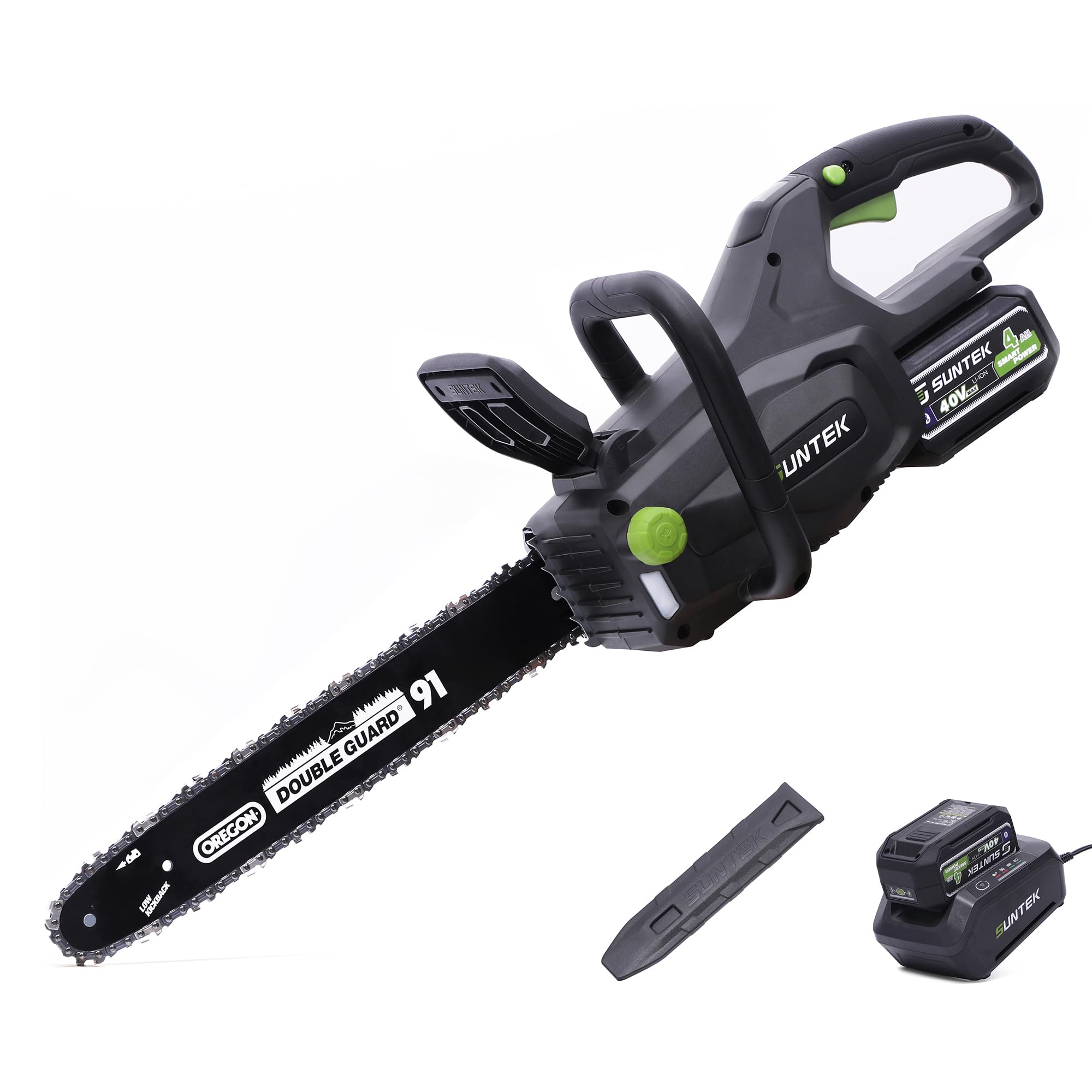 Suntek 40V 40cm Chainsaw including 4.0Ah battery and charger - SUNTEK