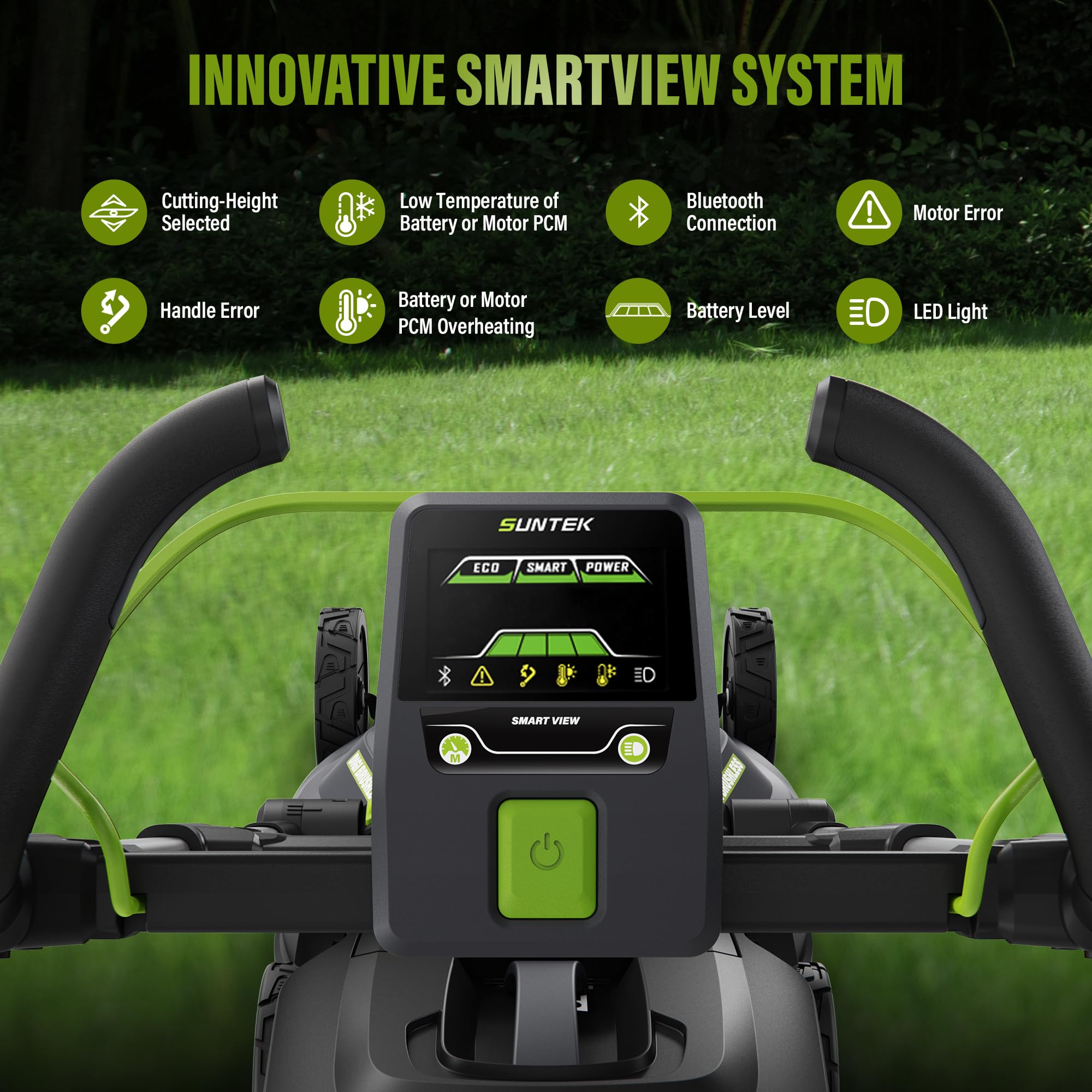 Suntek 40V 18-inch Lawnmower - SUNTEK