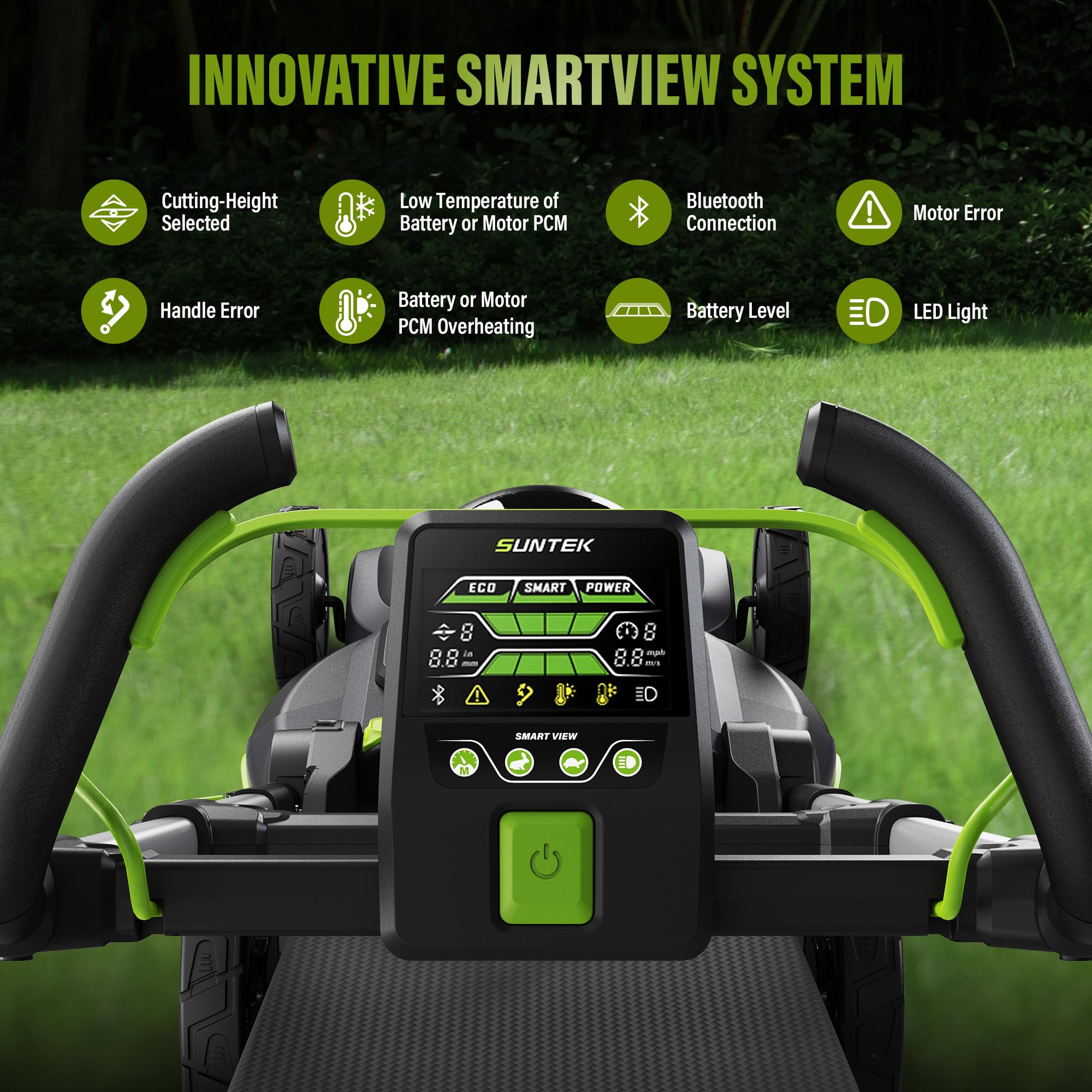 Suntek 40V 21-inch self-propelled Lawnmower - SUNTEK