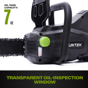 Suntek 40V 40cm Chainsaw including 4.0Ah battery and charger - SUNTEK