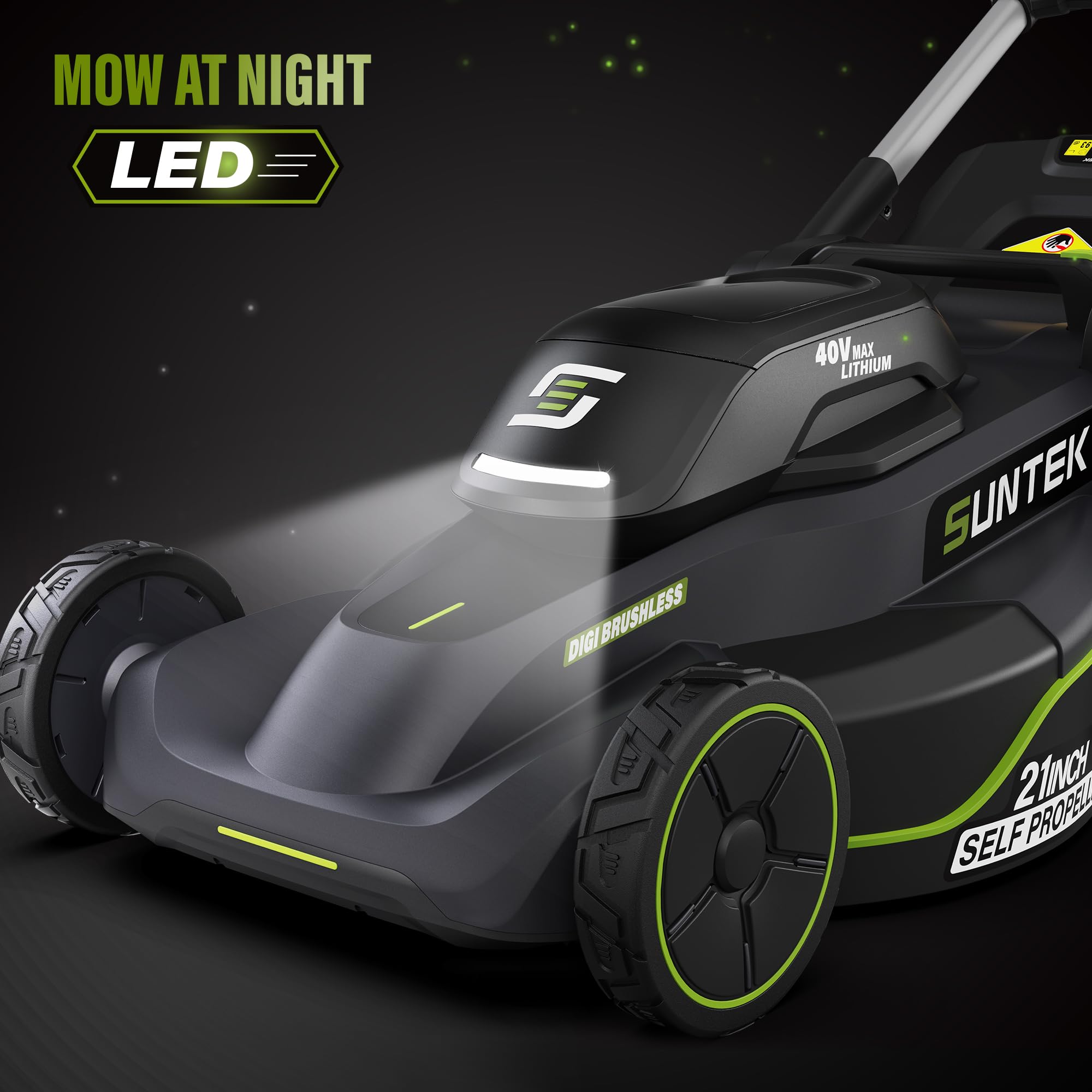 Suntek 40V 21-inch self-propelled Lawnmower - SUNTEK