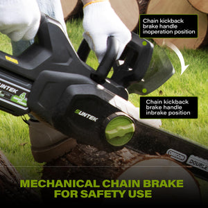 Suntek 40V 40cm Chainsaw including 4.0Ah battery and charger - SUNTEK