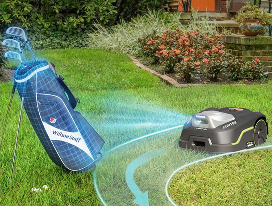 Intelligent Mowing, 200+ Obstacles Handled